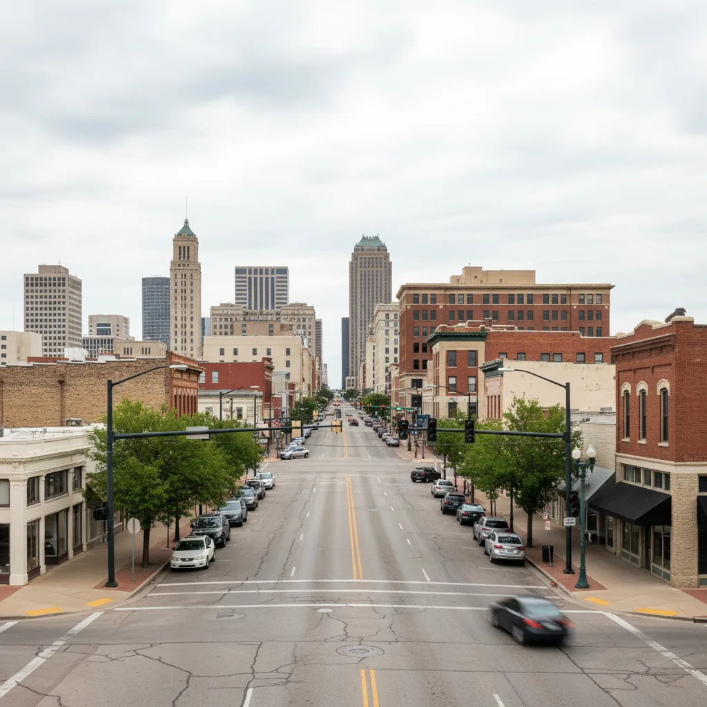 Amarillo, TX business district
